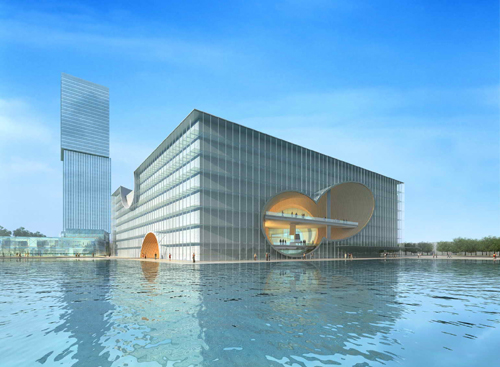 上海首座“水景剧院”设计方案揭幕1