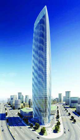 SOM GP AS+GG 济南第一高楼设计方案全公示3