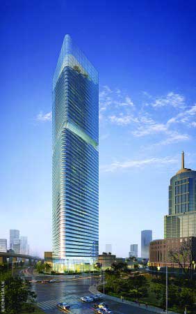 SOM GP AS+GG 济南第一高楼设计方案全公示4