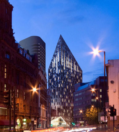 伦敦将建豪华“钻石形”精品酒店1