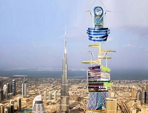 迪拜欲再建世界第一高楼取代哈利法塔1