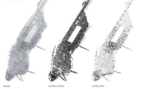 曼哈顿岛阴影分析