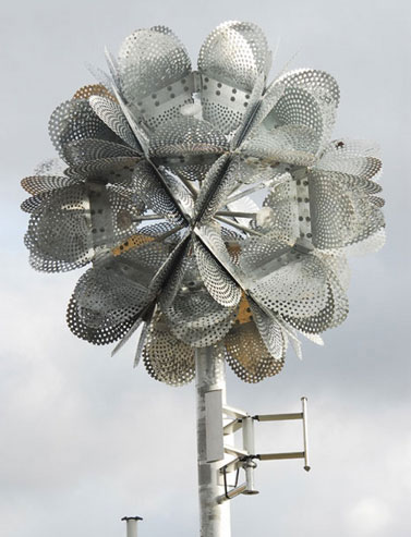 Tonkin Liu在英国Cheshire设计14米高的金属花3