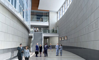 AECOM设计美国马里兰地区法院大楼3