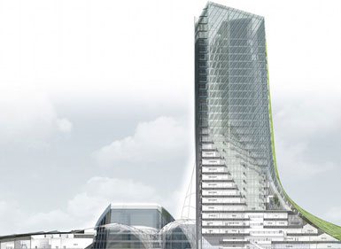 KEPCO为韩国电力公司设计总部建筑2