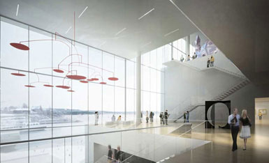 挪威国家艺术博物馆设计竞赛选出三名获胜者2
