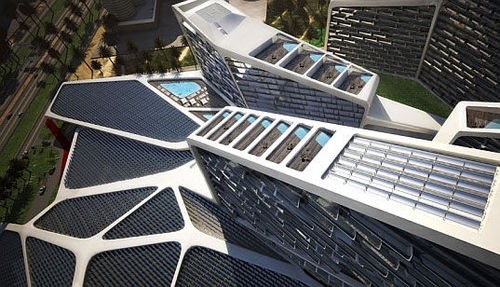 迪拜拟建太阳能垂直村庄2