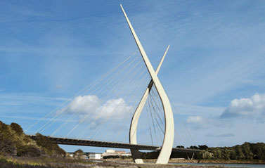 森德兰市将建英国最高桥梁1