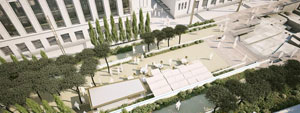 Gillespies事务所改造贝鲁特的罗马浴池1
