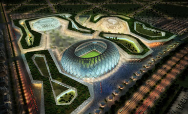 卡塔尔以5座体育场申办2022年世界杯足球赛5