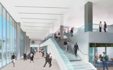 Perkins+Will设计美国奥尔巴尼大学商业学校楼4