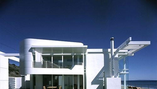 加州美丽的白色海滩别墅设计4