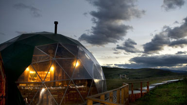 智利巴塔格尼亚建造“生态营地”饭店1