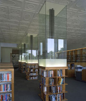 阿肯色州马龙布莱克威尔的建筑事务所的金特里公共图书馆 1