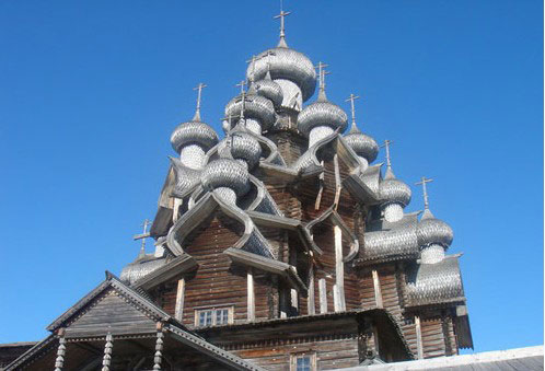 俄罗斯基日岛木质建筑传奇1