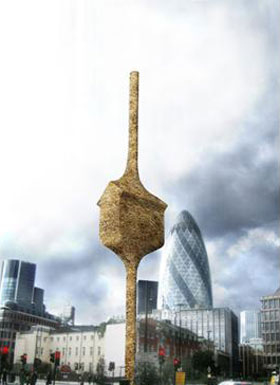 伦敦金融城2012年入口建筑选出5个候选方案2