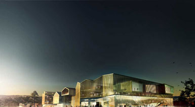 挪威Stjordal文化中心设计竞赛选出一等奖作品2