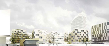 C. F. M?ller设计瑞典哥特堡Harbour Stones住区2