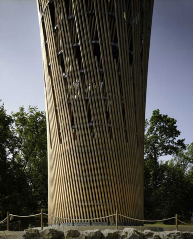 德国建造23.5米高的园艺展览会瞭望塔5
