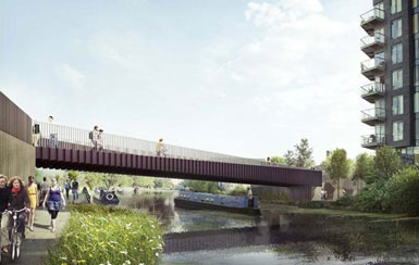 伦敦奥林匹克公园将新添两座桥2