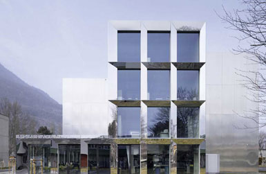 Bonnard Woeffray设计瑞士Visp继续教育学院2