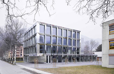Bonnard Woeffray设计瑞士Visp继续教育学院3