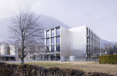Bonnard Woeffray设计瑞士Visp继续教育学院4