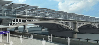伦敦Blackfriars车站开发计划公布最新图片2