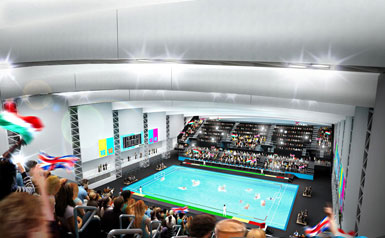 伦敦奥运会临时水球馆获得规划许可3