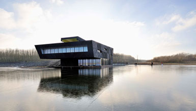 Drost + van Veen事务所设计阿尔默勒“自然教育中心”3