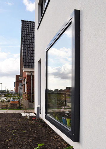 荷兰阿尔默勒建造低成本可持续性“L别墅”1