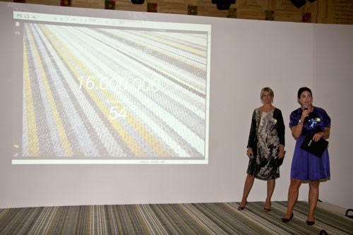 瑞典BOLON-AB公司设计总监-Ms.Marie-Eklund-和MS.Annica-Eklund-新品发布