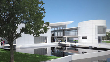 GS&P设计美国Embry Riddle航空大学迎宾中心3