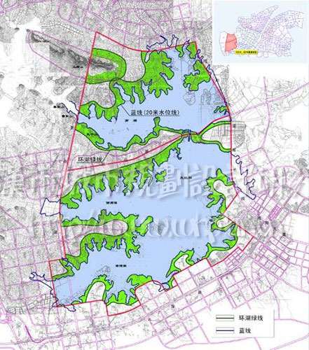 汉西后官湖将建30万人生态新城