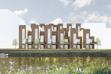 C. F. Moller事务所设计瑞典生态友好型住宅楼4