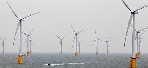 英国建成世界上最大的海上风力发电站