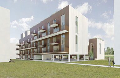 C. F. M.ller事务所设计瑞典生态友好型住宅楼3