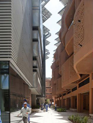福斯特的阿联酋Masdar学院即将完工4