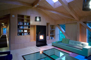 MVRDV在英国乡村设计“平衡的谷仓”度假屋 3