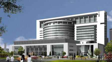 华太设计抗震救灾作品之一：绵阳中心医院