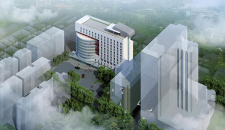 华太设计抗震救灾作品之一：绵阳市人民医院