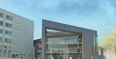 英国巴斯城学院建造新的入口建筑1