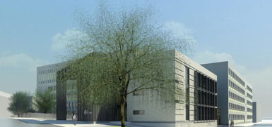英国巴斯城学院建造新的入口建筑2