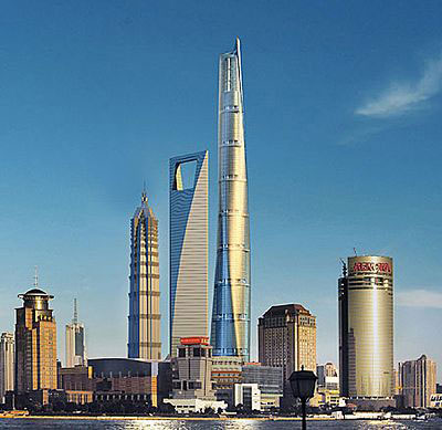 上海中心大厦破土动工 总投资额预估达150亿