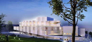 C F M.ller事务所设计挪威Kristiansund歌剧院 