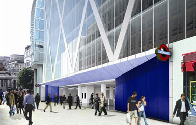 英国Crossrail伦敦8座车站的设计方案揭晓 5
