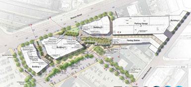 美国波士顿的Fenway中心开始建造3
