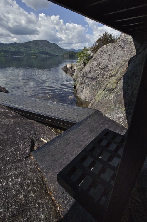 Rintala Eggertsson建筑事务所设计“走进山水”4