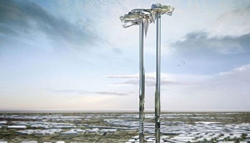 台湾塔设计概念国际竞赛佳作奖：Steven Ma1