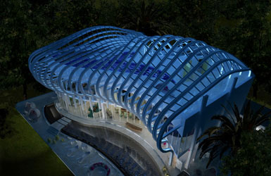 塞浦路斯拉纳卡建造迈阿密风格的私人别墅4